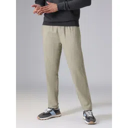 Banana Club Men Relaxed Mid Rise Trousers-picture-23