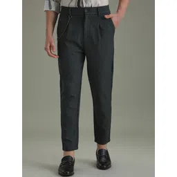 Banana Club Men Relaxed Pleated Trousers-picture-27
