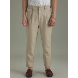 Banana Club Men Relaxed Pleated Trousers-picture-31