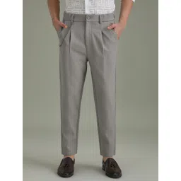 Banana Club Men Relaxed Pleated Trousers-picture-29