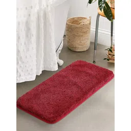 Banchmark Home Furnishings Red 2200 GSM Microfiber Anti-Slip High Absorbent \Bath Rug-picture-17
