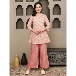 BANDIA Women Printed Tunic with Trousers-picture-19