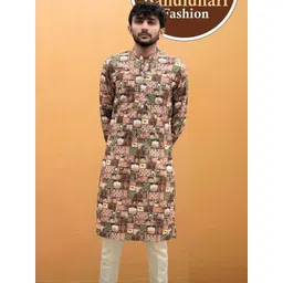 Bandidhari Fashion Men Embellished Kurta-picture-29