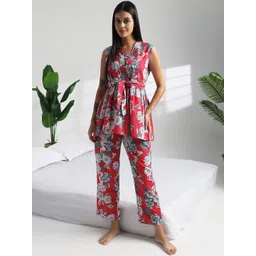 Bannos Swagger Women Printed Night suit-picture-16