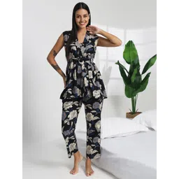 Bannos Swagger Women Printed Night suit-picture-30