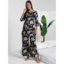 Bannos Swagger Women Printed Night suit-picture-33