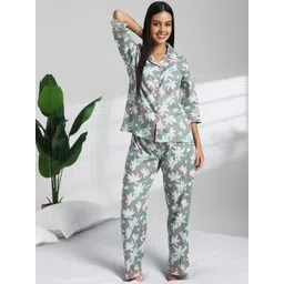 Bannos Swagger Women Printed Night suit image 1
