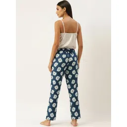 Bannos Swagger Women Shoulder Straps Top & Pyjamas Night suit image 5