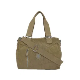 Baomi Beige Solid Medium Handbag-picture-40