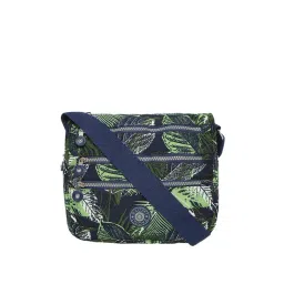 Baomi Blue & Green Printed Medium Sling Handbag-picture-25