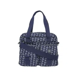 Baomi Blue Printed Medium Handbag-picture-18