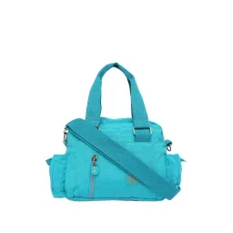 Baomi Blue Solid Medium Handbag-picture-21