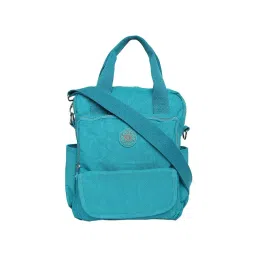 Baomi Blue Solid Medium Handbag-picture-42