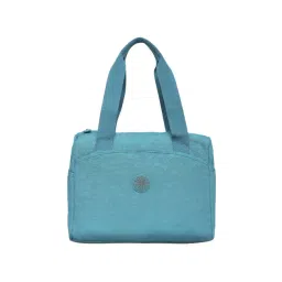 Baomi Blue Solid Medium Handbag-picture-20