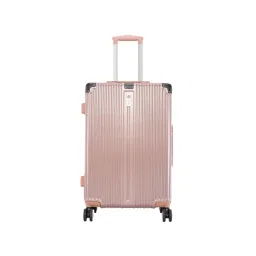 Baomi Solid Gold Rose Gold Hard 26" Medium Luggage-picture-8