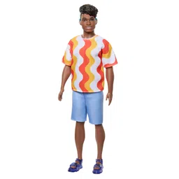 Barbie Fashionistas Ken Doll with Behind-the-Ear Hearing Aids Orange - Height 30 cm-picture-12