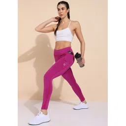 barbora Solid Women Pink Tights image 1