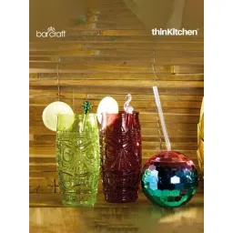 BarCraft Transparent Glass Cocktail Stirring Sticks-picture-43