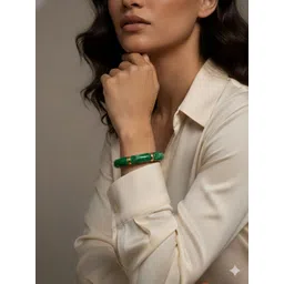 Bareilyy Women Brass Handcrafted Brass-Plated Bangle-Style Bracelet-picture-38