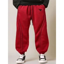 BARGRIP Men Relaxed Loose Fit Low-Rise Cotton Trousers-picture-38