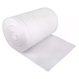 Barkaat Packaging EPE Foam Roll For Material Packing 1400 mm x 40 m Thickness 10 mm White-picture-31