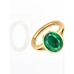Barmunda gems Green Brass Finger Ring-picture-12
