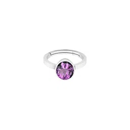 Barmunda gems Purple Brass Finger Ring-picture-14