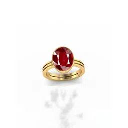 Barmunda gems Red Brass Finger Ring-picture-43