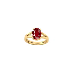 Barmunda gems Red Brass Finger Ring-picture-48