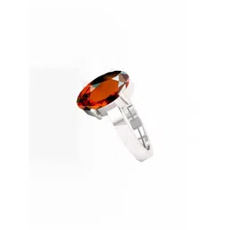 Barmunda gems Stone Studded Silver-Plated Finger Ring-picture-34
