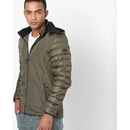 barrels and oil Hooded Jacket with Zipper Pockets-picture-47