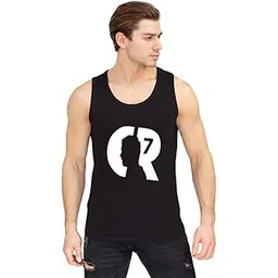 base 41 Men Sleeveless Tshirt, Printed Vest for Men, Cotton Sando for Gym, Cycling, Running & Other Sports-picture-44
