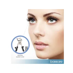 basicare Women Silver Euro Eyelash Curler With Black Plastic Handles image 2