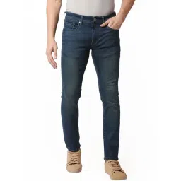 Basics Blue Skinny Fit Jeans-picture-41