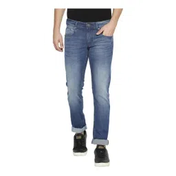 Basics Blue Slim Fit Jeans-picture-42