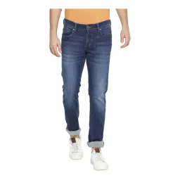 Basics Blue Slim Fit Jeans-picture-15