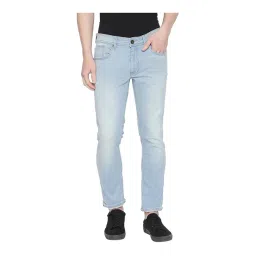 Basics Blue Super Skinny Fit Low Rise Jeans-picture-39