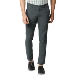 Basics Men Cotton Tapered Fit Chinos Stretch Trousers-picture-28