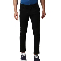 Basics Men Mid Rise Tapered Fit Cotton Chinos Trousers-picture-18