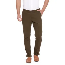 Basics Mens Tapered Fit Chinos Cotton Trousers-picture-16