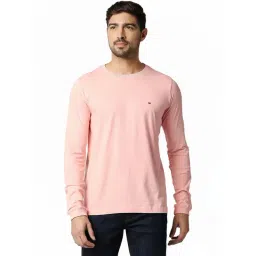 Basics Pink Muscle Fit T-Shirt-picture-13