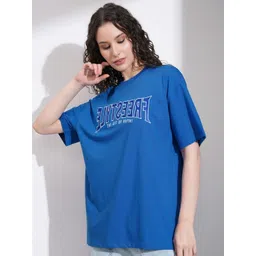 Basics By Tokyo Talkies Women Drop-Shoulder Sleeves T-shirt-picture-10