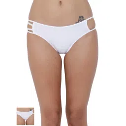 BASIICS by La Intimo Multicolor Bikini Panty( Pack Of 2 )-picture-22