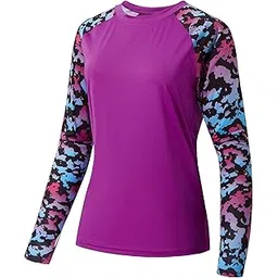 bassdash Women’s UPF 50+ UV Sun Protection T-Shirt Long Sleeve Fishing Hiking Performance Shirts-picture-33