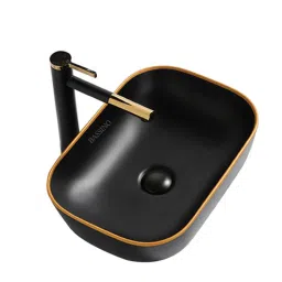 Bassino 23 Art 455x325x145mm Ceramic Countertop Wash Basin-picture-10