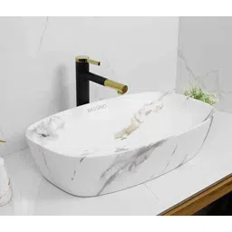Bassino Art 38x60x14cm Ceramic Wash Basin, GR_195-picture-20