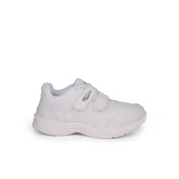 Bata Kids White School Shoes-image-34