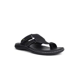 Bata Men Black Comfort Sandals-picture-27