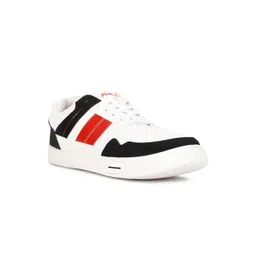 Bata Men Colourblocked Round Toe Lace Up Sneakers-picture-10