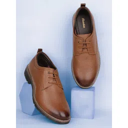Bata Men Leather Formal Derby Shoes-picture-46